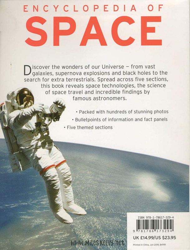 B384 Encyclopedia of Space, Paperback Book, By: Kelly Miles