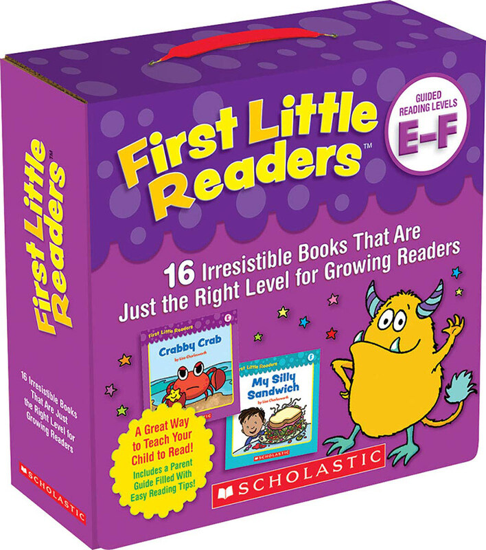 

First Little Readers Parent Pack: Guided Reading Levels E & F: 16 Irresistible Books That Are Just the Right Level for Growing Readers, Paperback Book