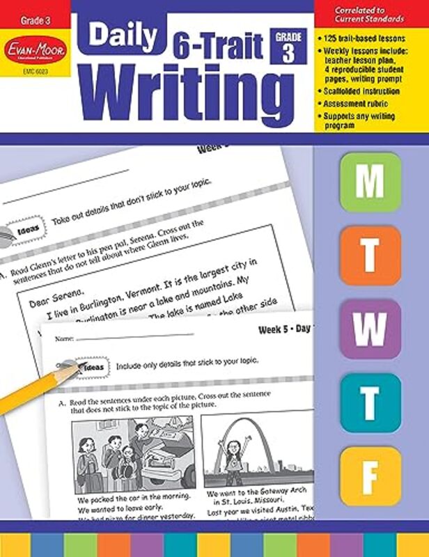 

Daily 6 Trait Writing Gr3 By Gr3 - Paperback