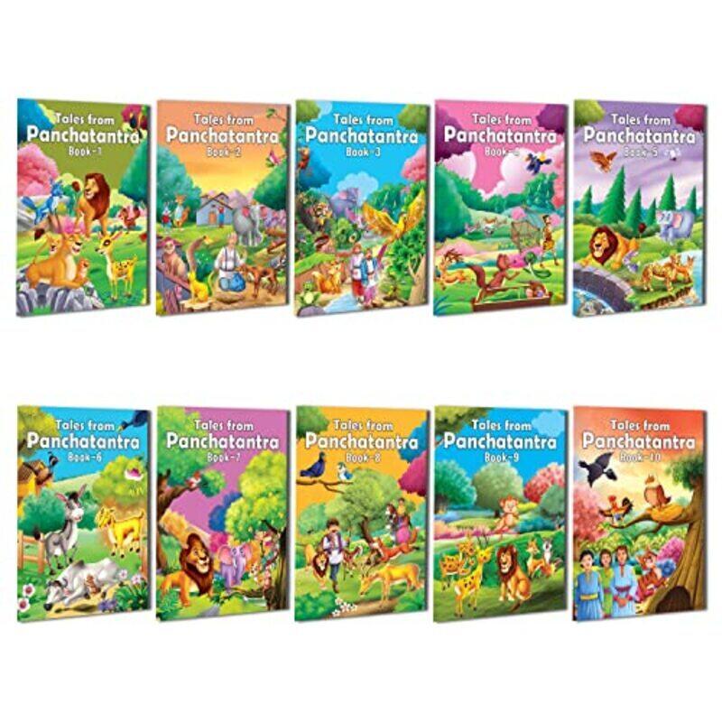 

Tales from Panchatantra A Pack of 10 Books by Dreamland Publications - Paperback
