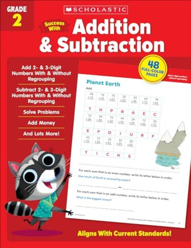 

Scholastic Success W Add And Sub Grade 2 By Scholastic Teaching - Paperback