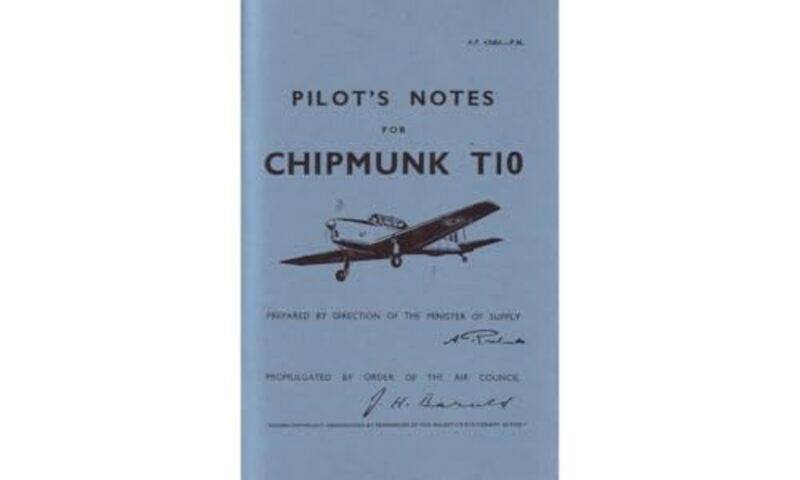 

Chipmunk T10 Pilots Notes by Stella MaidmentJoelle DreidemyEmiliano Migliardo-Paperback