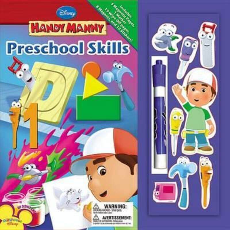 

^(C) Preschool Skills (Handy Manny).Hardcover,By :Marcy Kelman