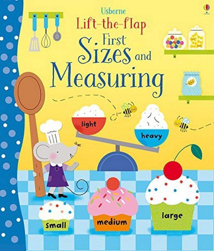 

Lift-the-flap Sizes and Measuring, Board Book, By: Hannah Watson