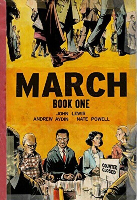 

March: Book One,Paperback by Lewis, John - Aydin, Andrew - Powell, Nate