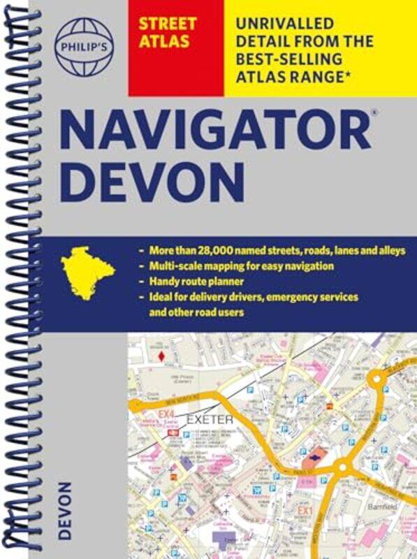 

Philip's Navigator Street Atlas Devon by Philip's Maps -Other Book Format