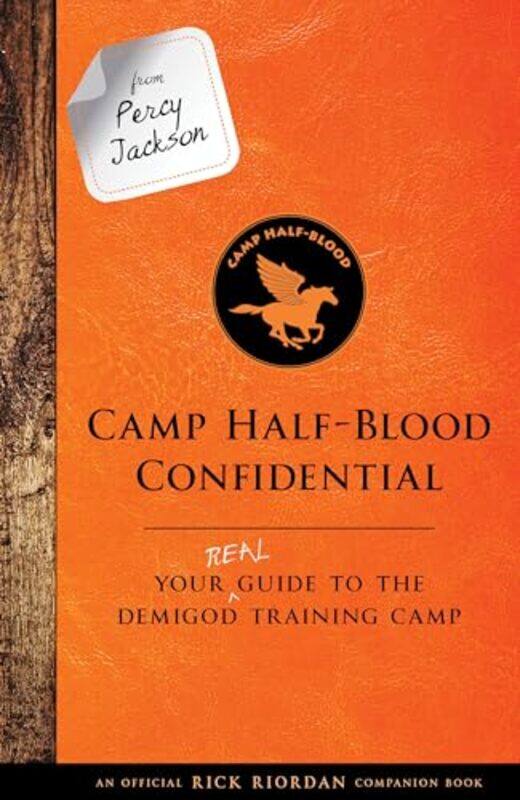 

From Percy Jackson Camp Half Blood Confi By Riordan Rick - Hardcover