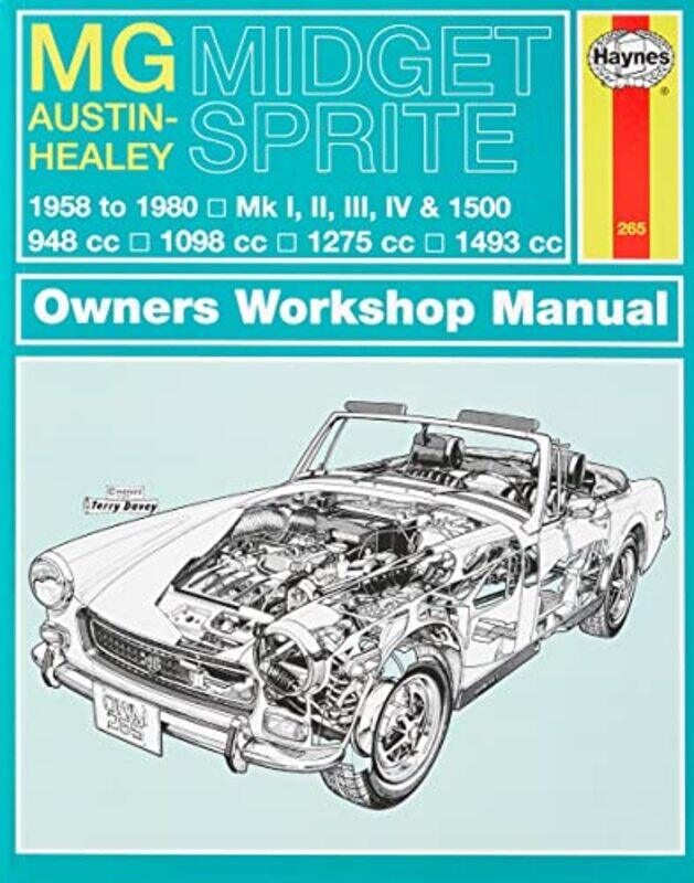 

MG Midget and AustinHealey Sprite 58 80 Haynes Repair Manual by Haynes Publishing-Paperback