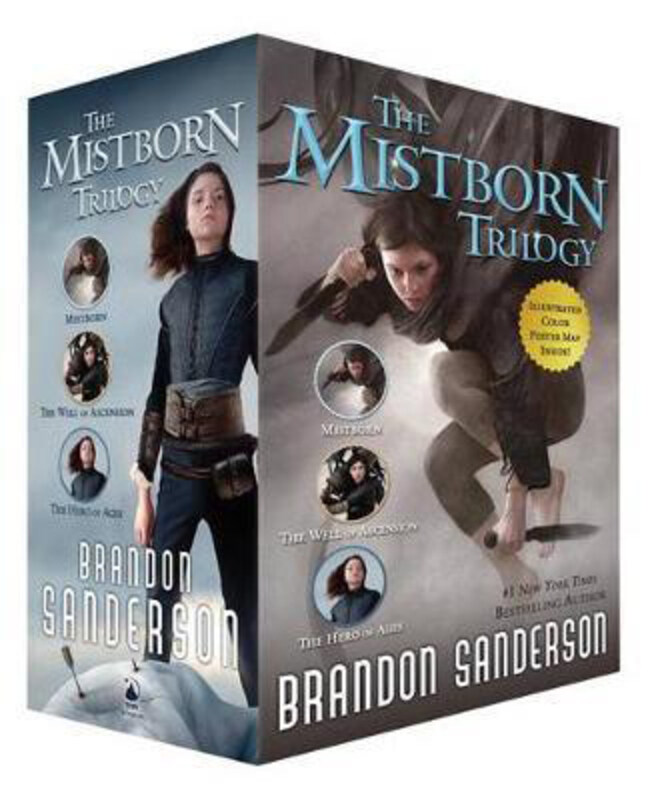 

Mistborn Trilogy Tpb Boxed Set: Mistborn, the Well of Ascension, and the Hero of Ages, Paperback Book, By: Brandon Sanderson