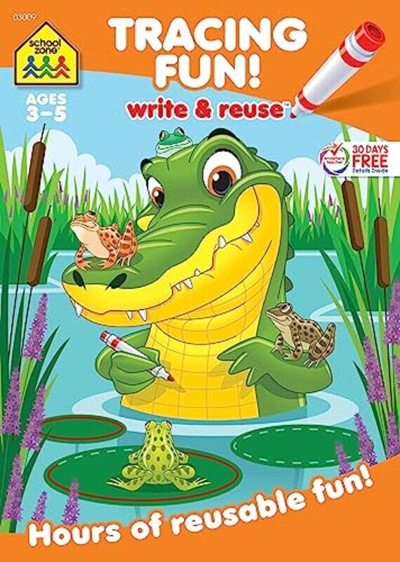 

Tracing Fun Write And Reuse Workbk By Prek-Grk - Paperback