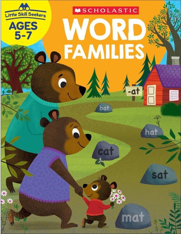 

Little Skill Seekers: Word Families Workbook, Paperback Book, By: Scholastic Teacher Resources