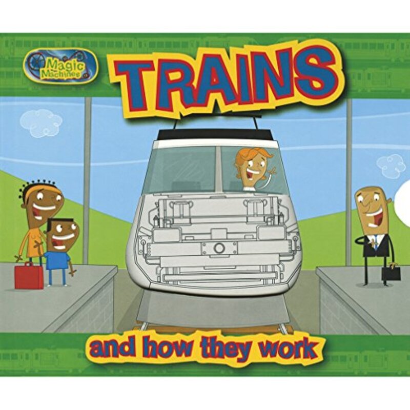 

Trains (Pinwheel Magic Machines), Hardcover Book, By: Parragon