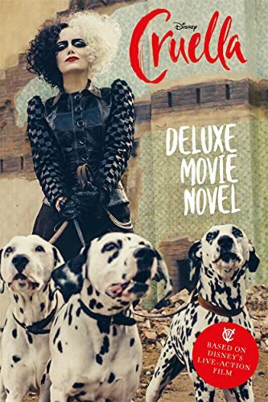 

Disney Cruella Deluxe Movie Novel by Elizabeth Rudnick-Hardcover