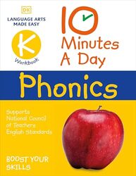 10 Minutes A Day Phonics Kindergarten by Vorderman, Carol-Paperback