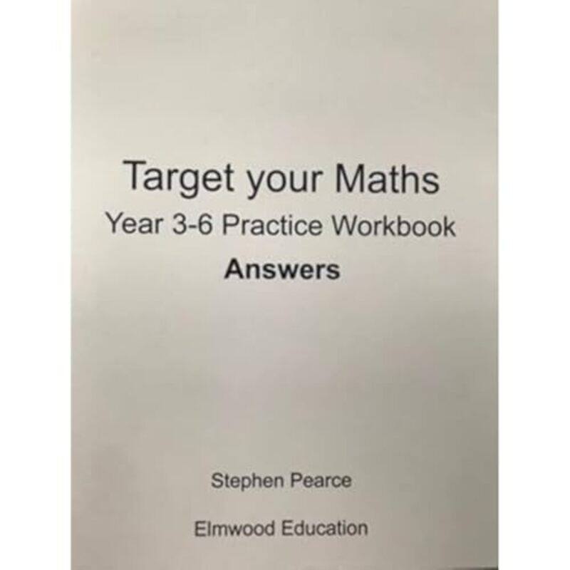

Target your Maths Year 36 Practice Workbook Answers by Stephen Pearce-Paperback