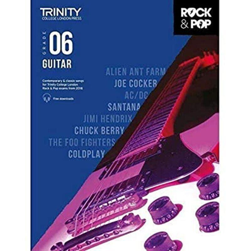 

Trinity College London Rock & Pop 2018 Guitar Grade 6 By Various Paperback