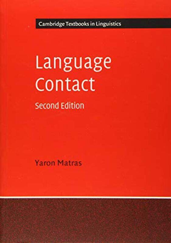 

Language Contact by Yaron (University of Manchester) Matras-Paperback