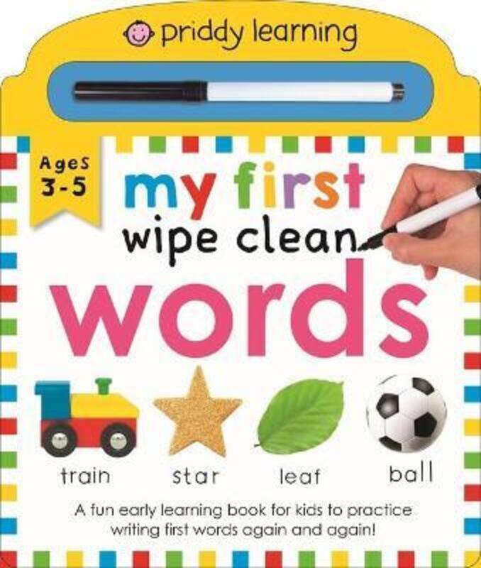 

Priddy Learning: My First Wipe Clean Words: A Fun Early Learning Book,Hardcover, By:Priddy, Roger