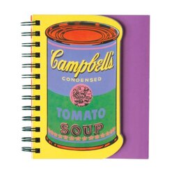Andy Warhol Soup Can Layered Journal, By: Mudpuppy
