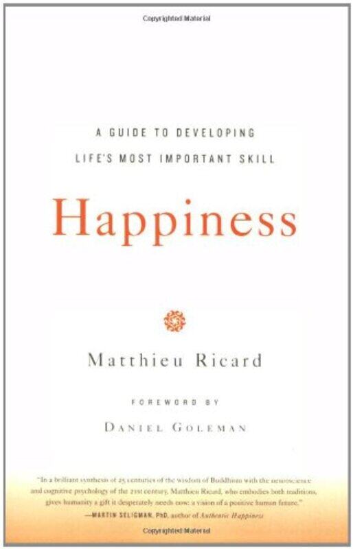 

Happiness By Ricard Matthieu - Paperback
