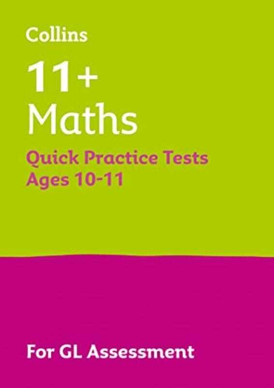 

11 Maths Quick Practice Tests Age 1011 Year 6 by Letts 11+-Paperback