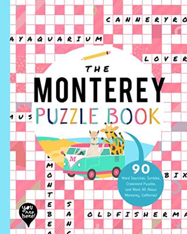 

Monterey Puzzle Book by YOU ARE HERE BOOKS-Paperback