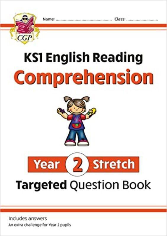 

New Ks1 English Year 2 Stretch Reading Comprehension Targeted Question Book With Answers By CGP Books - CGP Books Paperback