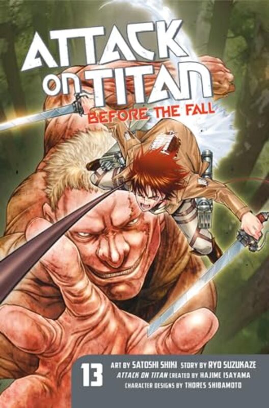 

Attack On Titan Before The Fall 13 by Satoshi ShikiRyo Suzukaze-Paperback