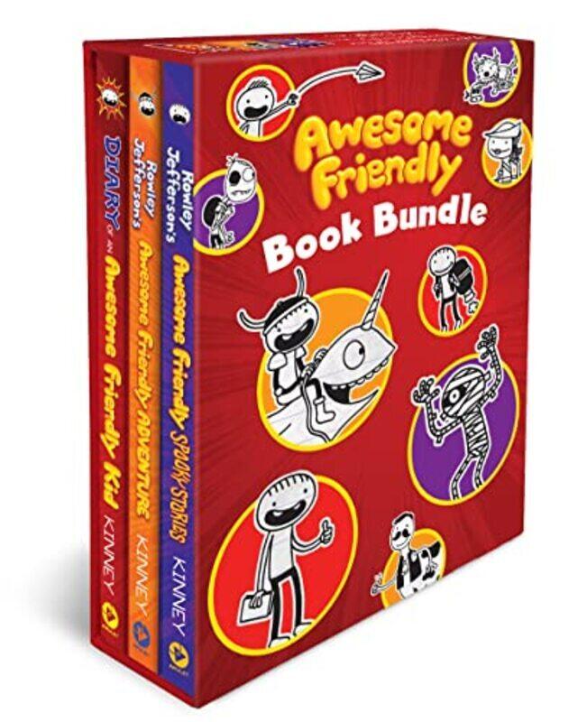 

Awesome Friendly Book Bundle,Paperback by Kinney, Jeff