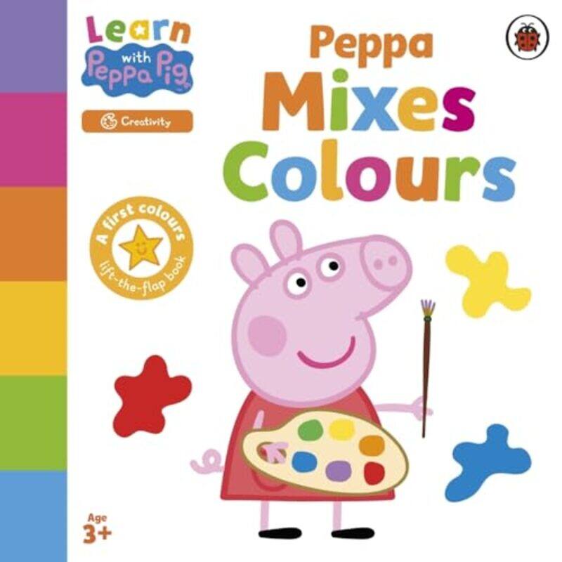 

Learn With Peppa Peppa Mixes Colours By Peppa Pig -Paperback