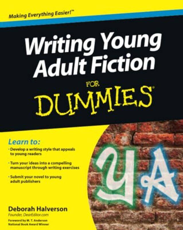 

Writing Young Adult Fiction For Dummies-Paperback