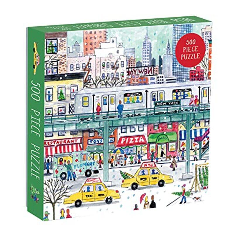 

Nyc Subway 500 Pc Puzzle By Storrings Michael - Hardcover