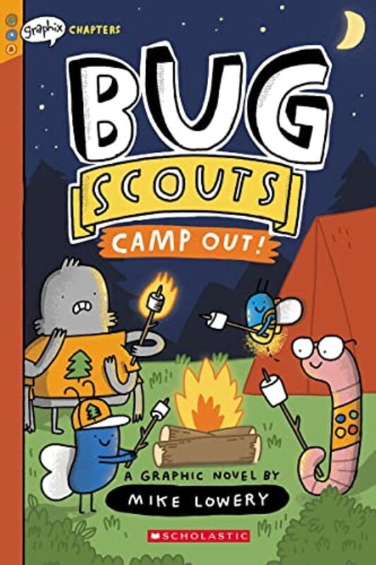 Camp Out!: A Graphix Chapters Book (Bug Scouts #2),Paperback by Mike Lowery