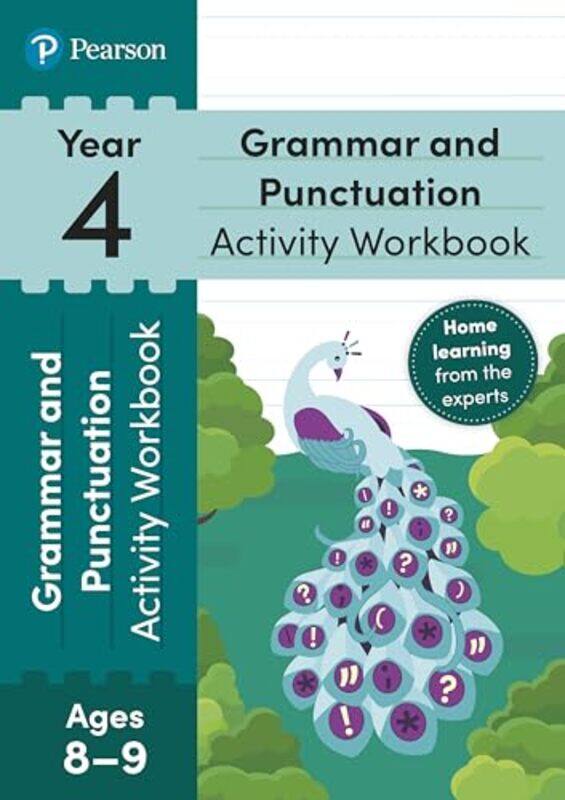 

Pearson Learn at Home Grammar & Punctuation Activity Workbook Year 4 by Erik Henningsen-Paperback