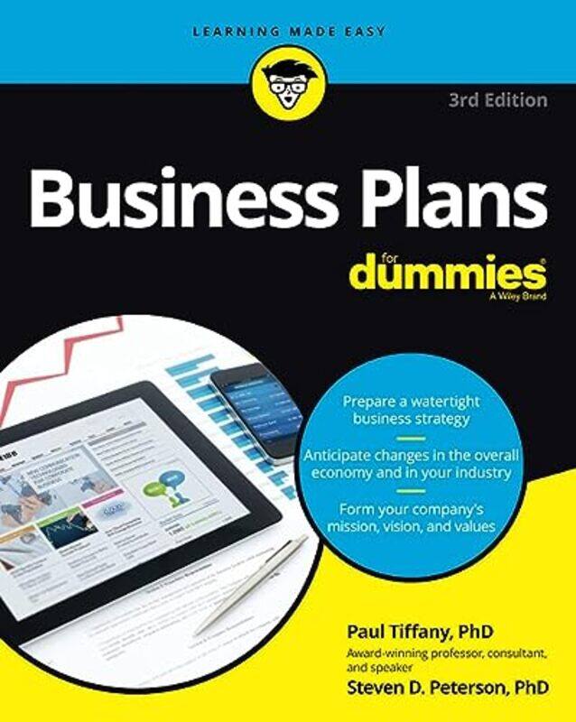 

Business Plans For Dummies by Paul TiffanySteven D Peterson-Paperback