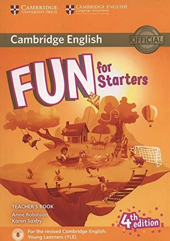 

Fun for Starters Teacher's Book with Downloadable Audio,Paperback,By:Anne Robinson; Karen Saxby