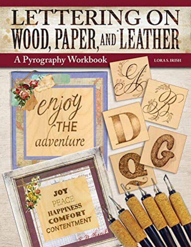 

Lettering on Wood Paper and Leather by Richard J Giordano-Paperback