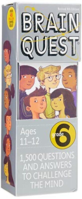 

Brain Quest Grade 6 Revised 4Th Edition By Chris Welles Feder , Susan Bishay Paperback