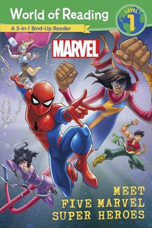 

World Of Reading Meet 5 Marvel Superhero By Marvel - Paperback