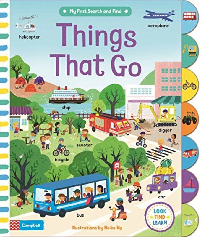 

Things That Go (My First Search and Find), Board book, By: Neiko Ng
