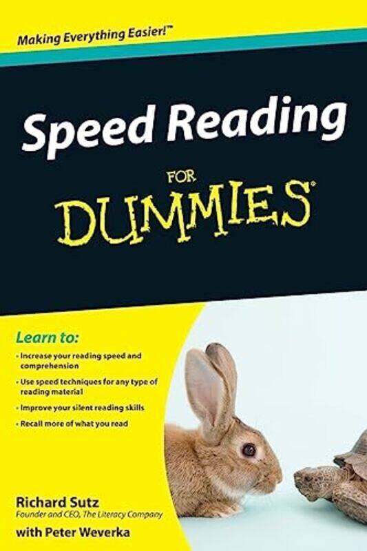 

Speed Reading For Dummies by Terry Burrows-Paperback