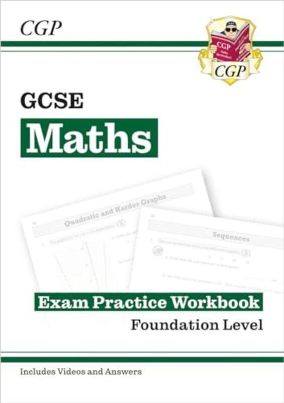 

GCSE Maths Exam Practice Workbook Foundation includes Video Solutions and Answers by Julie McCormickRobin Whyler-Paperback