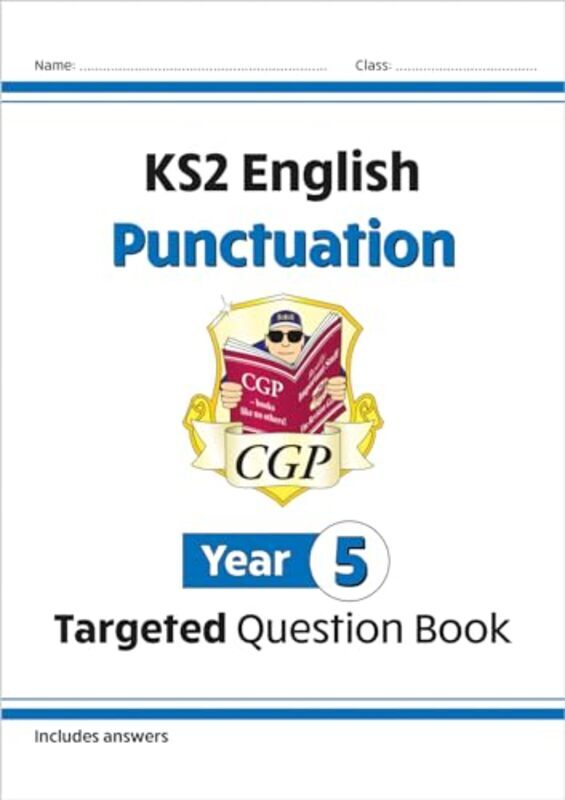 New Ks2 English Year 5 Punctuation Targeted Question Book With Answers by CGP Books - CGP Books -Paperback