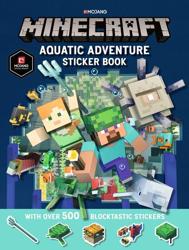 

Minecraft Aquatic Adventure Sticker Book, Paperback Book, By: Mojang AB