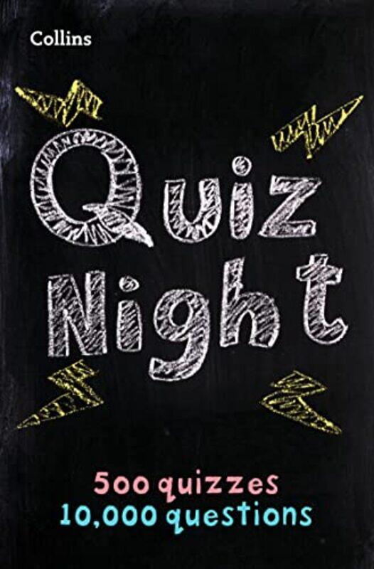 

Collins Quiz Night 10000 Original Questions In 500 Quizzes Collins Puzzle Books By Collins Puzzles - Paperback