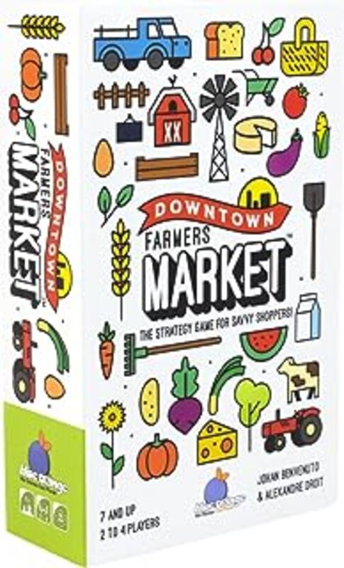 Downtown Farmers Market By Blue Orange Games -Paperback