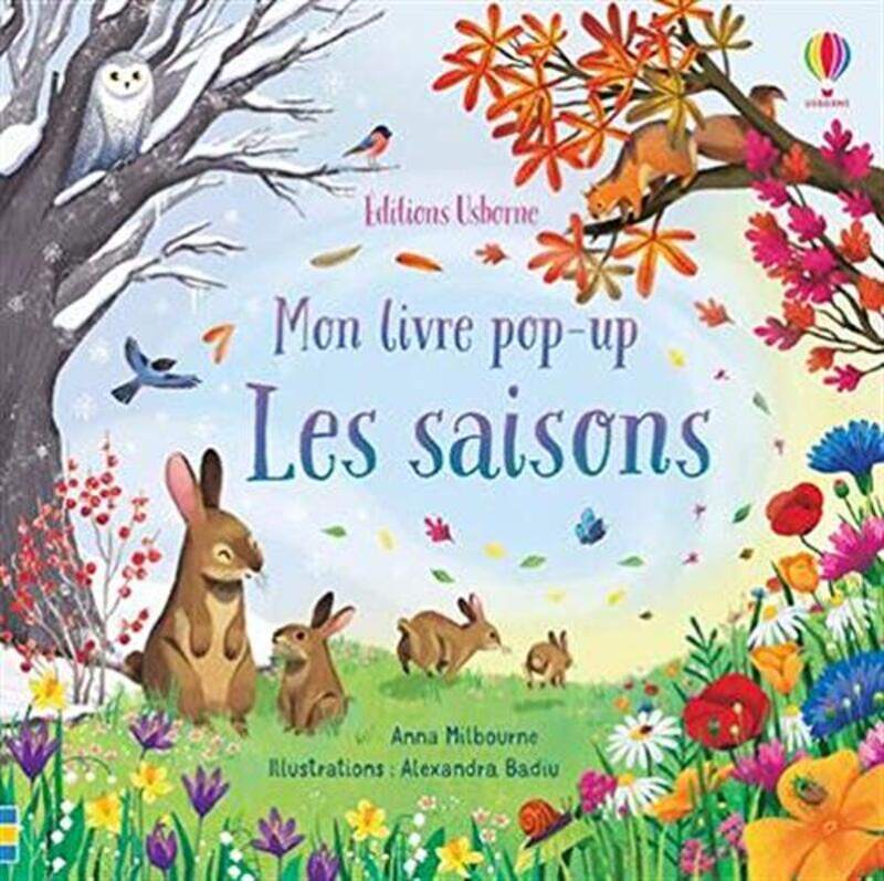 

Les saisons - mon livre pop-up,Paperback by Milbourne/Badiu