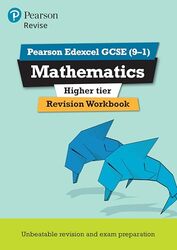 Pearson REVISE Edexcel GCSE Mathematics Higher Revision Workbook for 2025 and 2026 exams by Navtej Marwaha-Paperback