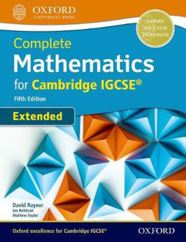 

Complete Mathematics for Cambridge IGCSE (R) Student Book (Extended), Mixed Media Product, By: David Rayner