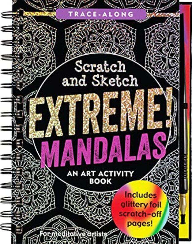 

Scratch & Sketch Extreme Mandalas (Trace Along),Hardcover,by:Peter Pauper Press